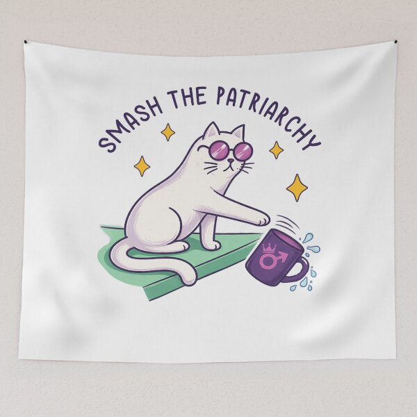 Item preview, SMASH THE PATRIARCHY designed and sold by Patchina.