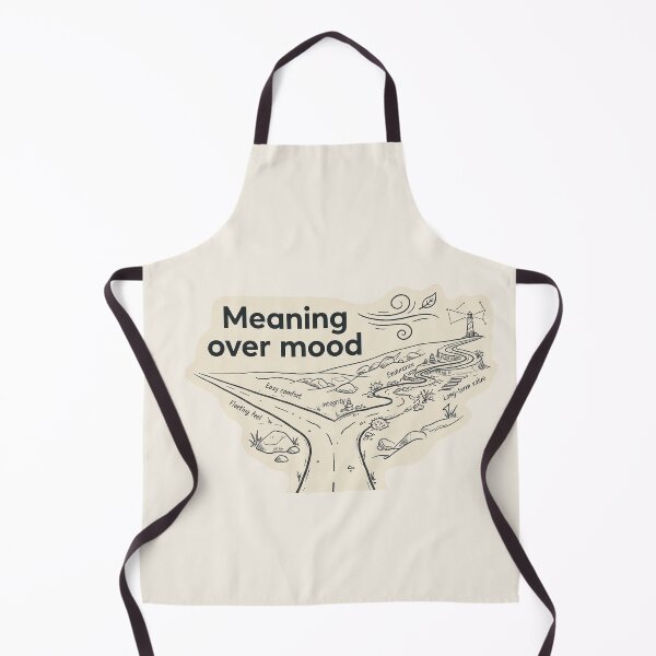 Item preview, Meaning Over Mood - Intentional Living Illustration designed and sold by UkrainianSpain.
