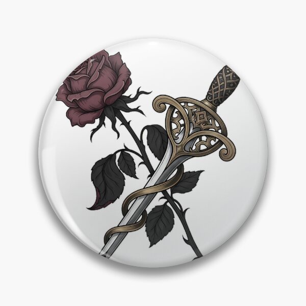 Item preview, Rose Dagger Vow designed and sold by IllumeInk.