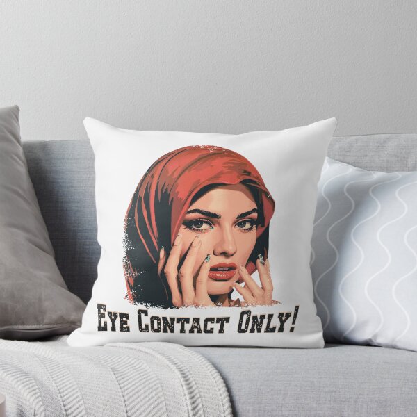 Item preview, Eye Contact Only – Bold Retro Beauty Illustration designed and sold by TestudoDesign.