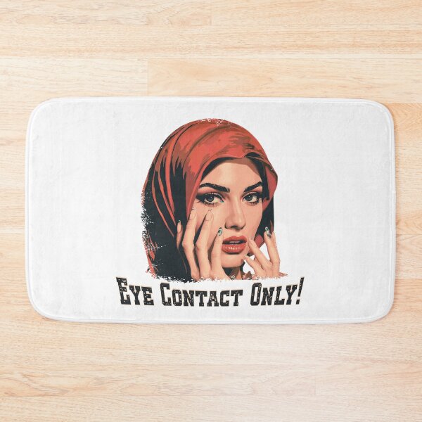 Item preview, Eye Contact Only – Bold Retro Beauty Illustration designed and sold by TestudoDesign.