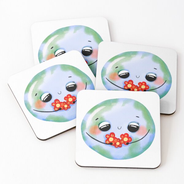 Item preview, Earth with flowers designed and sold by the-myro.