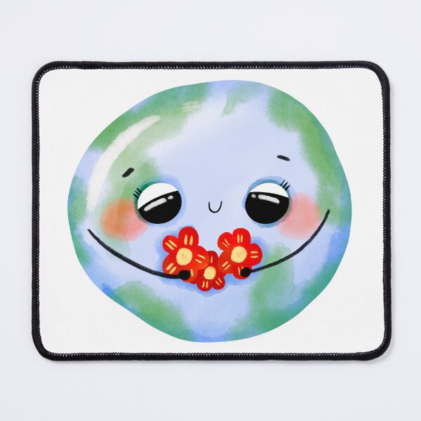 Item preview, Earth with flowers designed and sold by the-myro.