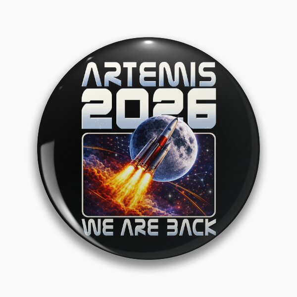 Item preview, Back to The Moon Artemis We Back 2026 designed and sold by BlightedArt.