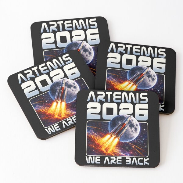 Item preview, Back to The Moon Artemis We Back 2026 designed and sold by BlightedArt.