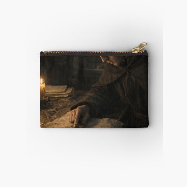 Item preview, Early Medieval Monastery Relic Print | Historical Fantasy Scriptorium Wall Art | Dark Anglo-Saxon Rune Study Scene designed and sold by Element Horizon Studio.