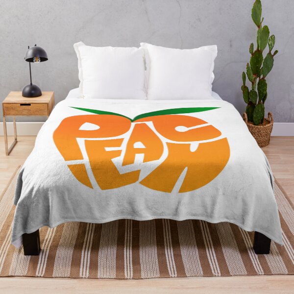 Item preview, Peach Calligram Typography Silhouette Art designed and sold by shpolka.