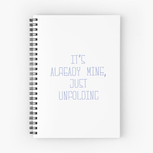 Item preview, it’s already mine just unfolding manifestation law of attraction quote aesthetic designed and sold by THE JAVE STUDIOS.