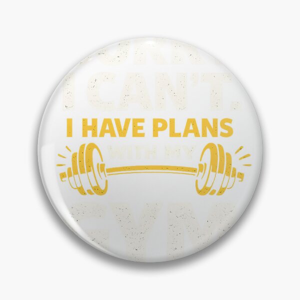 Item preview, Sorry I Can’t I Have Plans With My Gym Shirt Funny Gym Shirt Workout Humor Fitness Lover Tee designed and sold by jahiggin.