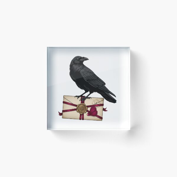 Item preview, Raven Sealed Letter designed and sold by IllumeInk.