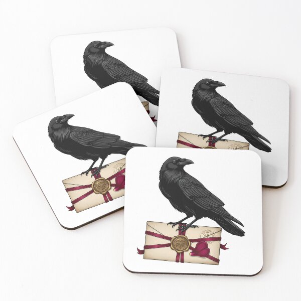Item preview, Raven Sealed Letter designed and sold by IllumeInk.