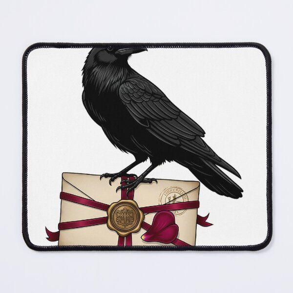 Item preview, Raven Sealed Letter designed and sold by IllumeInk.
