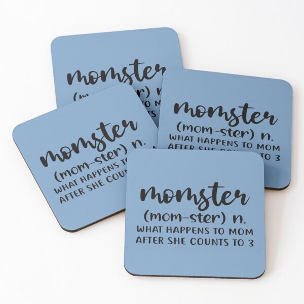 Item preview, Momster Funny Mom Quote designed and sold by Rangmanch.