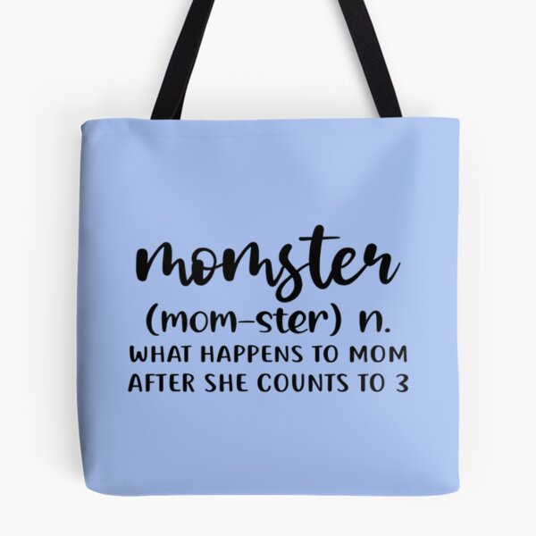 Item preview, Momster Funny Mom Quote designed and sold by Rangmanch.
