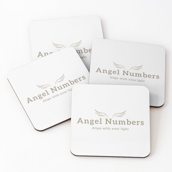 Item preview, Angel Numbers – Align With Your Light Spiritual Aesthetic Typography Design designed and sold by CosmicQuietLab.