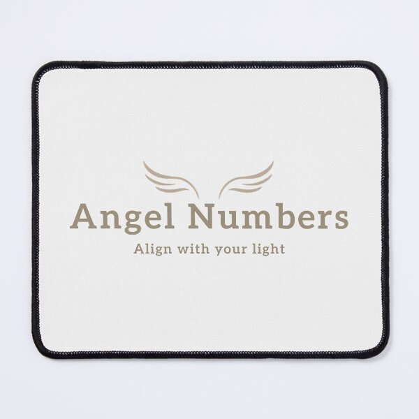 Item preview, Angel Numbers – Align With Your Light Spiritual Aesthetic Typography Design designed and sold by CosmicQuietLab.