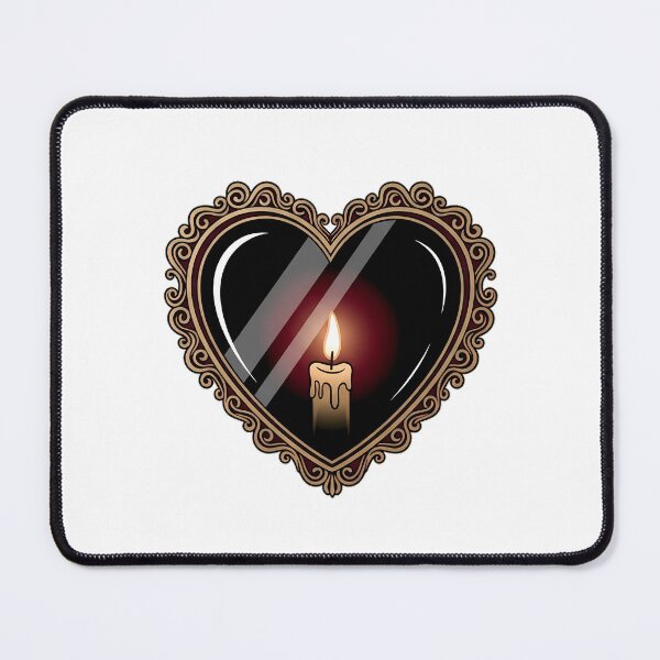 Item preview, Mirror Flame Heart designed and sold by IllumeInk.