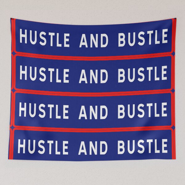 Item preview, Hustle and bustle designed and sold by ALF2023.