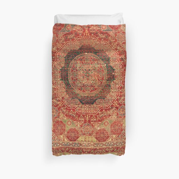 Mamluk Egyptian Carpet Print Duvet Cover