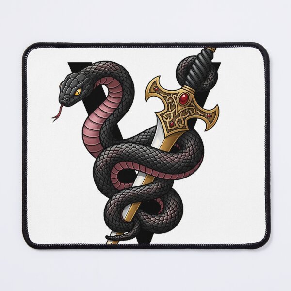 Item preview, Serpent Dagger Vow designed and sold by IllumeInk.