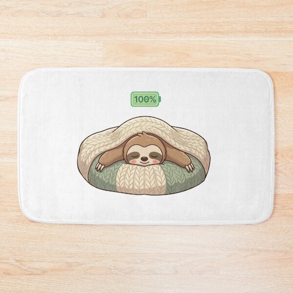 Item preview, Recharging In Progress Do Not Disturb Sloth designed and sold by Petzzz.