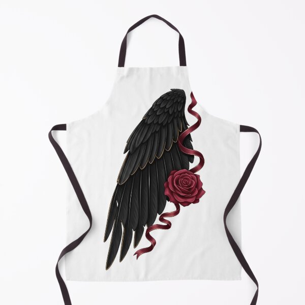 Item preview, Raven Wing Rose designed and sold by IllumeInk.