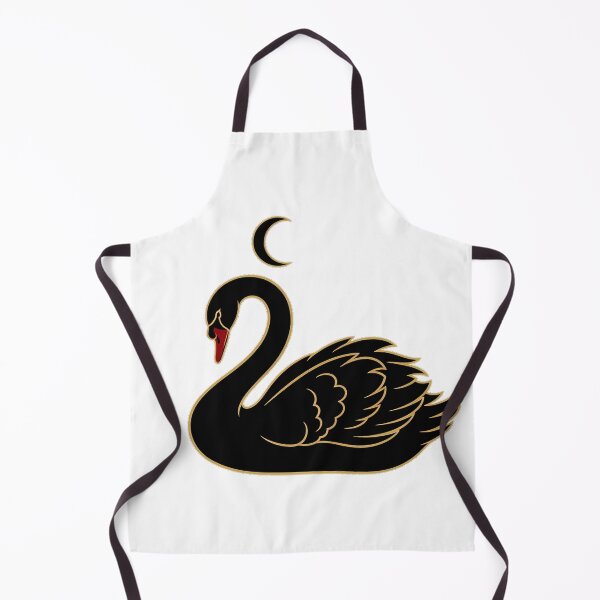 Item preview, Moonlit Black Swan Heart designed and sold by IllumeInk.