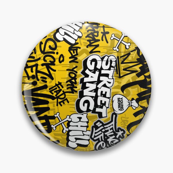 Item preview, Urban Street Graffiti Tagging Pattern designed and sold by Kantawich.