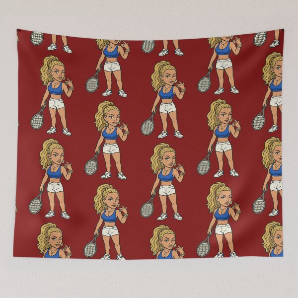 Item preview, The Sopranos Family Cuties - COURT SIDE // Adriana Tennis Athletic Edition designed and sold by CleverCulture.