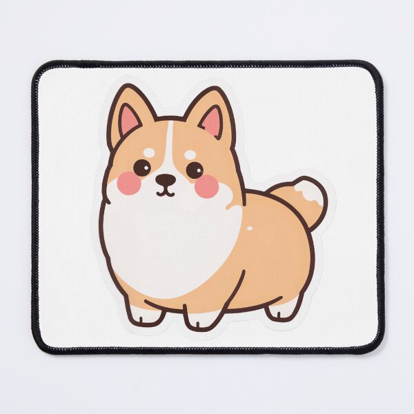 Item preview, Corgi Butt Sticker — Cute Kawaii Dog Decal for Laptop, Car Bumper & Water Bottle designed and sold by Stick_It_With_Love.