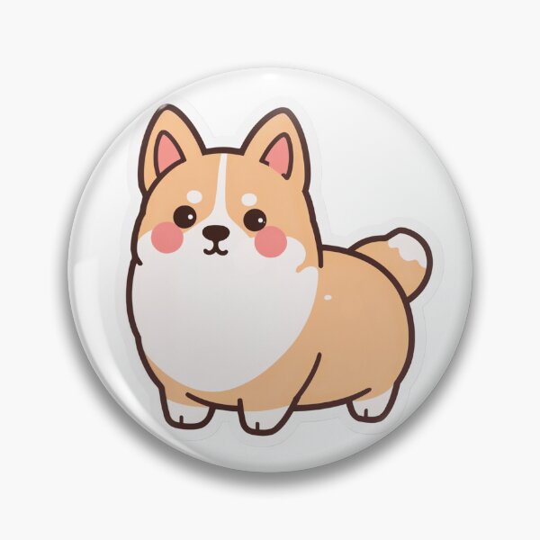 Item preview, Corgi Butt Sticker — Cute Kawaii Dog Decal for Laptop, Car Bumper & Water Bottle designed and sold by Stick_It_With_Love.