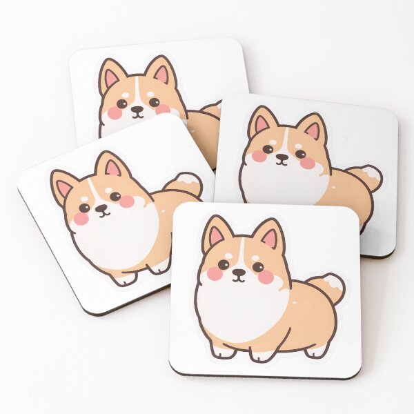 Item preview, Corgi Butt Sticker — Cute Kawaii Dog Decal for Laptop, Car Bumper & Water Bottle designed and sold by Stick_It_With_Love.