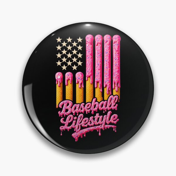 Item preview, Baseball Lifestyle American Flag Baseball Player Fan Coach designed and sold by QuentinHarrow.