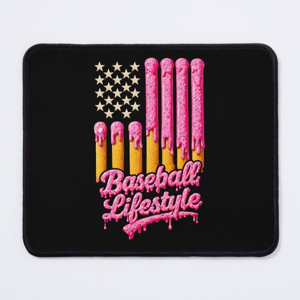 Item preview, Baseball Lifestyle American Flag Baseball Player Fan Coach designed and sold by QuentinHarrow.