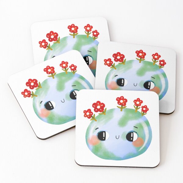 Item preview, Earth with flower  designed and sold by the-myro.
