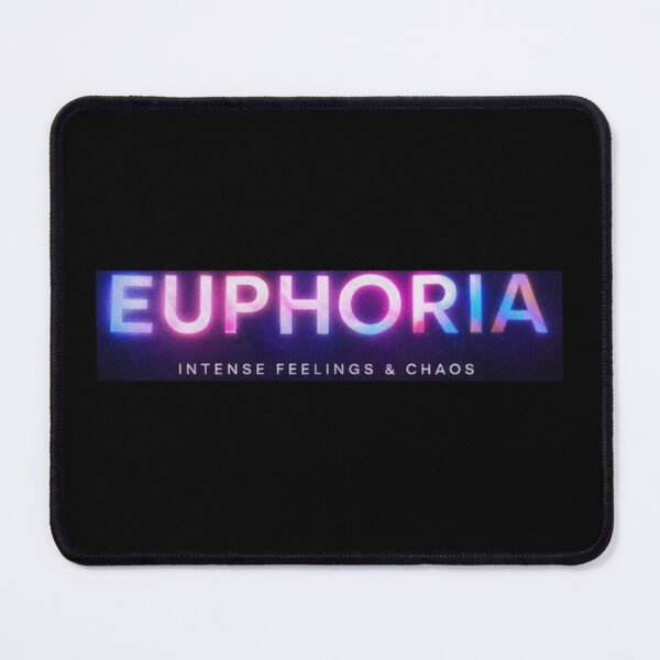 Item preview, Euphoria Intense Feeling & Chaos Typography | Neon Aesthetic Emotional Design | Trendy Art designed and sold by Mialunaa.