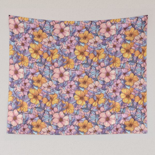 Item preview, Flourishing Gardenias  - Botanical Garden Pattern  - Anniversary Gift Ideas designed and sold by RoyalStarsPatts.