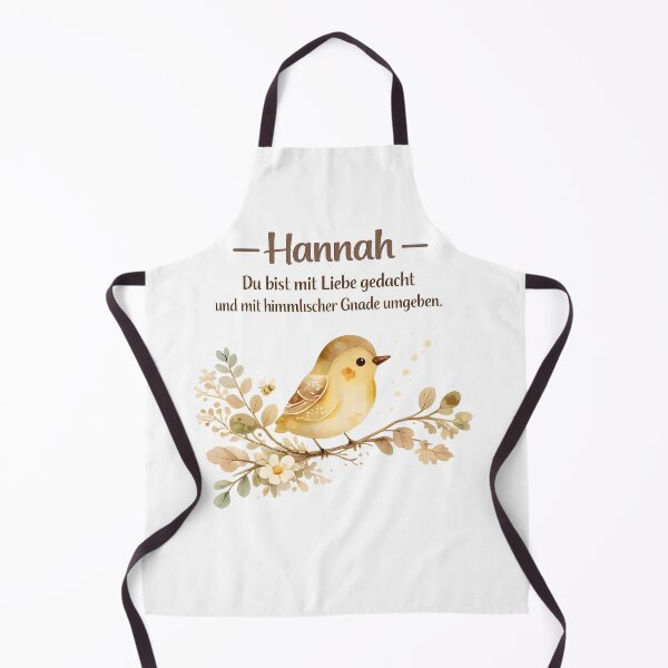 Item preview, Personalized bird children's room poster with the name Hannah designed and sold by LoveNurseries.