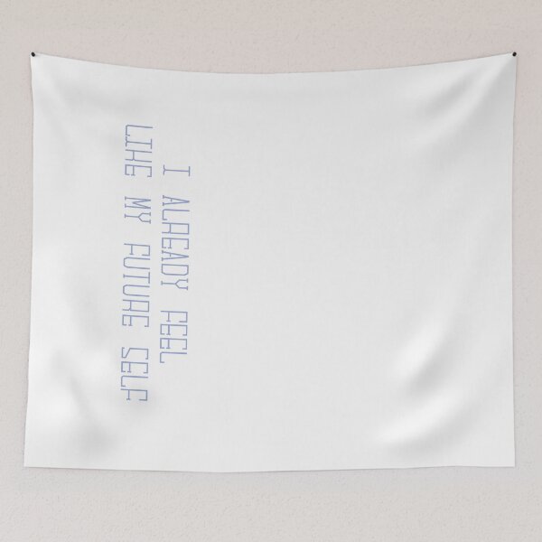 Item preview, i already feel like my future self manifestation identity shift quote aesthetic designed and sold by THE JAVE STUDIOS.