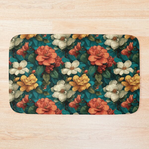 Item preview, Colorful Gardenias Print  - Botanical Garden Pattern  - Anniversary Gifts For Dad designed and sold by RoyalStarsPatts.
