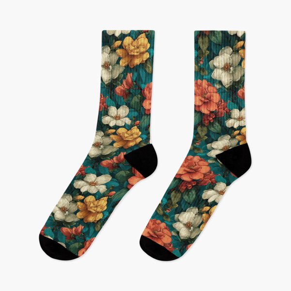 Item preview, Colorful Gardenias Print  - Botanical Garden Pattern  - Anniversary Gifts For Dad designed and sold by RoyalStarsPatts.