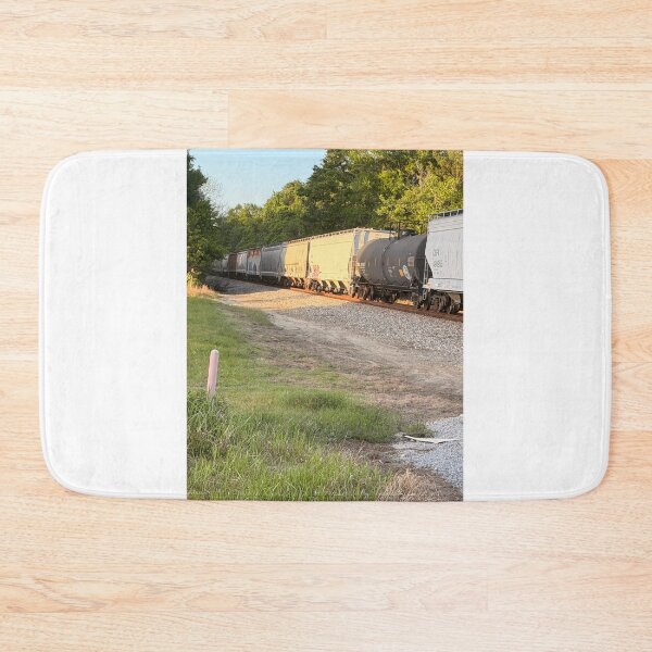Item preview, Rustic Train Cars on Quiet Railway Tracks. designed and sold by Pearls1.