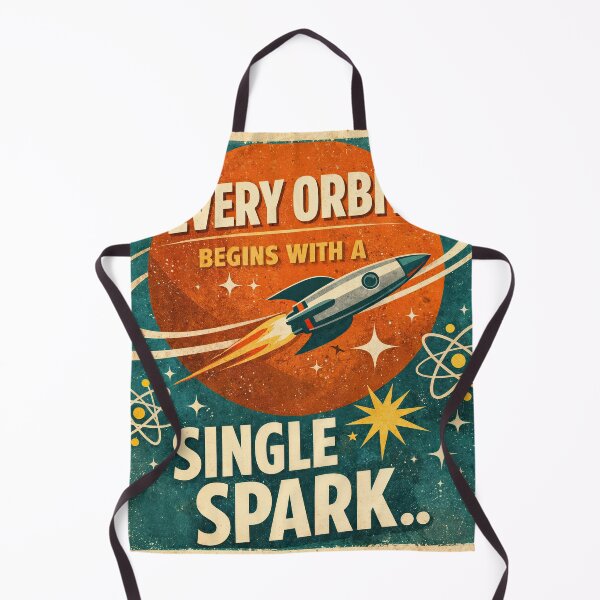 Item preview, Retro Cosmic Spark designed and sold by ForeverPrintsOK.