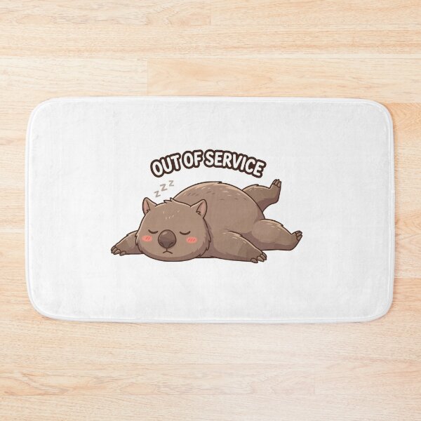 Item preview, Out Of Service Lazy Exhausted Wombat designed and sold by Petzzz.