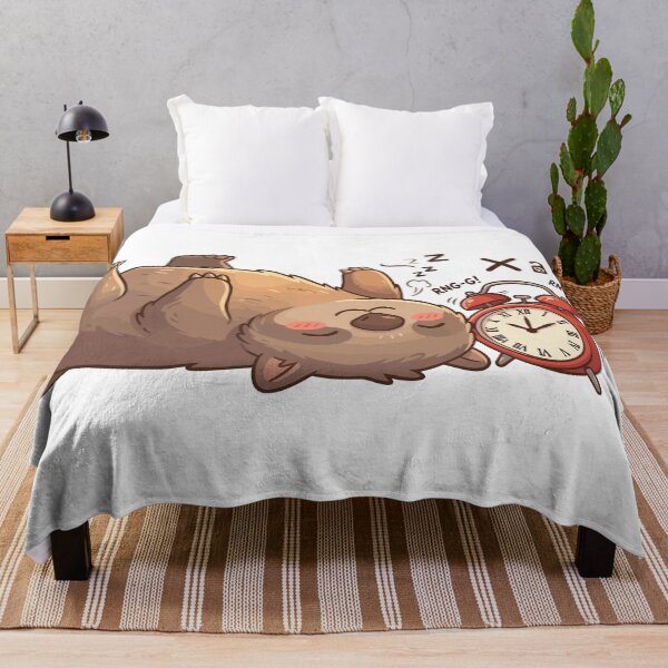 Item preview, Snooze Champion Heavy Sleeping Wombat designed and sold by Petzzz.