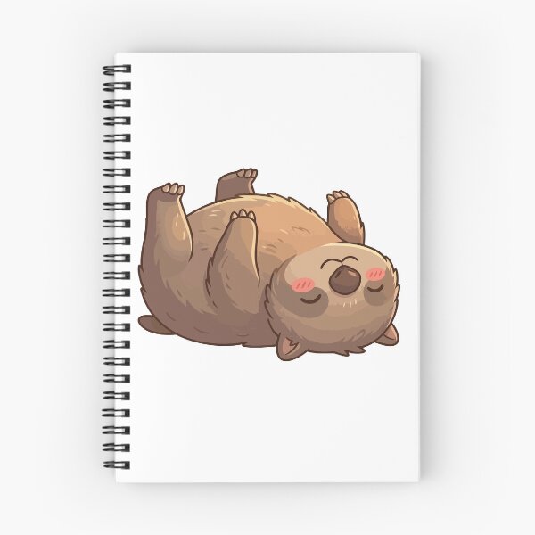 Item preview, Gravity Error Upside Down Sleeping Wombat designed and sold by Petzzz.