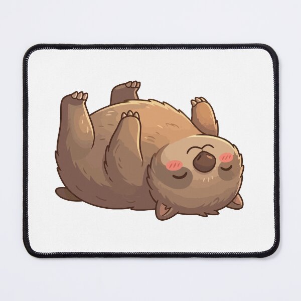 Item preview, Gravity Error Upside Down Sleeping Wombat designed and sold by Petzzz.