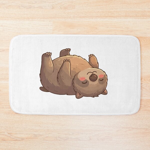 Item preview, Gravity Error Upside Down Sleeping Wombat designed and sold by Petzzz.
