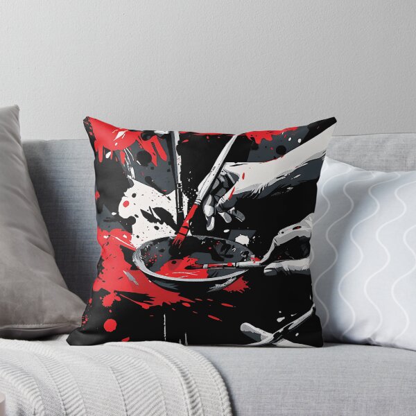 Item preview, Aggressive Red & Black Painting Hands designed and sold by Kantawich.