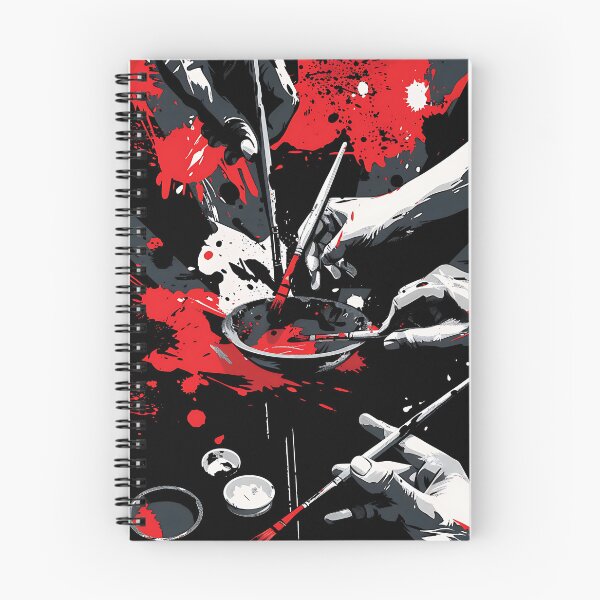 Item preview, Aggressive Red & Black Painting Hands designed and sold by Kantawich.